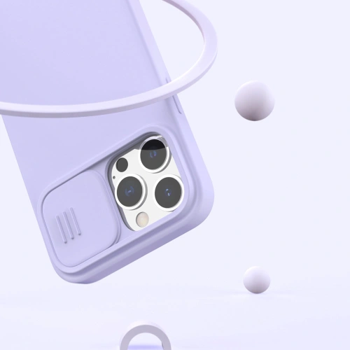 Buy Nillkin CamShield Silky Silicone Apple iPhone 13 Pro Max blue - NLK503 - {ean13} - Home Screen Store Europe