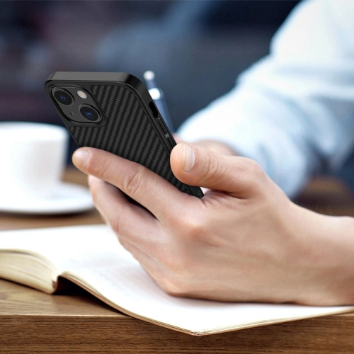 Kup Case Nillkin Synthetic Fiber Carbon für Apple iPhone 13 mini schwarz - NLK504 - {ean13} - Sklep Home Screen