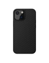 Case Nillkin aus synthetischen Kohlefaser für Apple iPhone 13 schwarz