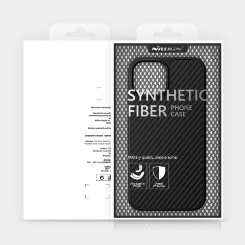 Kup Case Nillkin aus synthetischen Kohlefaser für Apple iPhone 13 schwarz - NLK505 - {ean13} - Sklep Home Screen