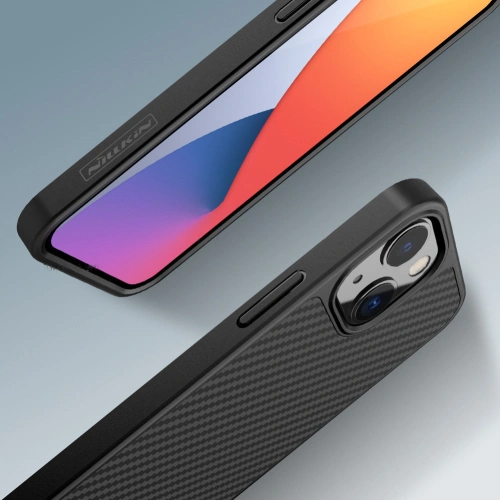 Kup Case Nillkin aus synthetischen Kohlefaser für Apple iPhone 13 schwarz - NLK505 - {ean13} - Sklep Home Screen