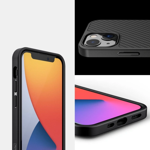 Kup Case Nillkin aus synthetischen Kohlefaser für Apple iPhone 13 schwarz - NLK505 - {ean13} - Sklep Home Screen