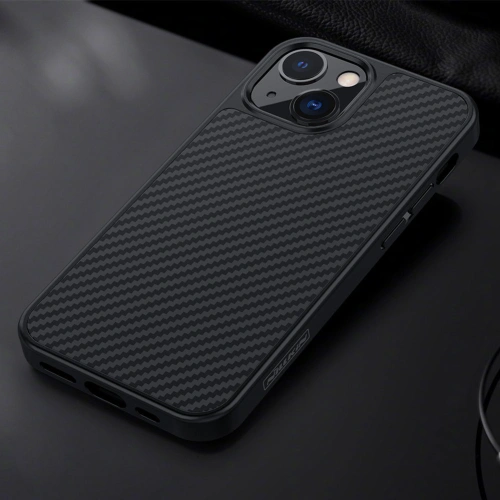Kup Case Nillkin aus synthetischen Kohlefaser für Apple iPhone 13 schwarz - NLK505 - {ean13} - Sklep Home Screen