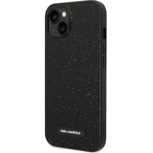 Etui Karl Lagerfeld KLHCP14MG2ELK Apple iPhone 14 Plus / 15 Plus hardcase czarny/black Glitter Plaque Logo