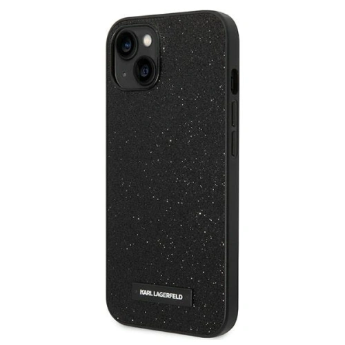 Kup Etui Karl Lagerfeld KLHCP14MG2ELK Apple iPhone 14 Plus / 15 Plus hardcase černý/black Glitter Plaque Logo - KLD1123 - {ean13} - Sklep Home Screen