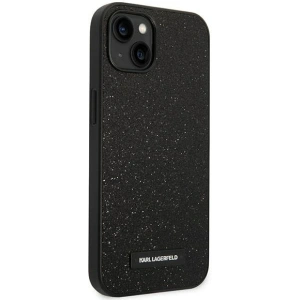 Etui Karl Lagerfeld KLHCP14MG2ELK Apple iPhone 14 Plus / 15 Plus hardcase czarny/black Glitter Plaque Logo