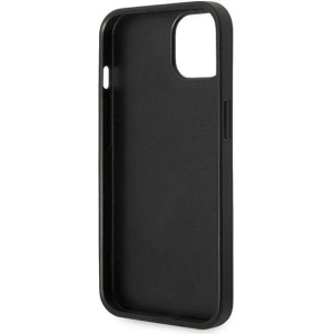 Etui Karl Lagerfeld KLHCP14MG2ELS Apple iPhone 14 Plus / 15 Plus hardcase srebrny/silver Glitter Plaque Logo