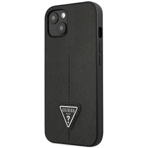 Etui Guess GUHCP14MPSATLK Apple iPhone 14 Plus / 15 Plus czarny/black hardcase SaffianoTriangle Logo