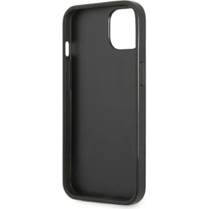Etui Guess GUHCP14MPSATLK Apple iPhone 14 Plus / 15 Plus czarny/black hardcase SaffianoTriangle Logo