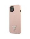 Buy Guess GUHCP14MPSATLP Apple iPhone 14 Plus / 15 Plus pink hardcase SaffianoTriangle Logo - GUE2113 - {ean13} - Home Screen Store Europe