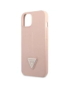 Buy Guess GUHCP14MPSATLP Apple iPhone 14 Plus / 15 Plus pink hardcase SaffianoTriangle Logo - GUE2113 - {ean13} - Home Screen Store Europe
