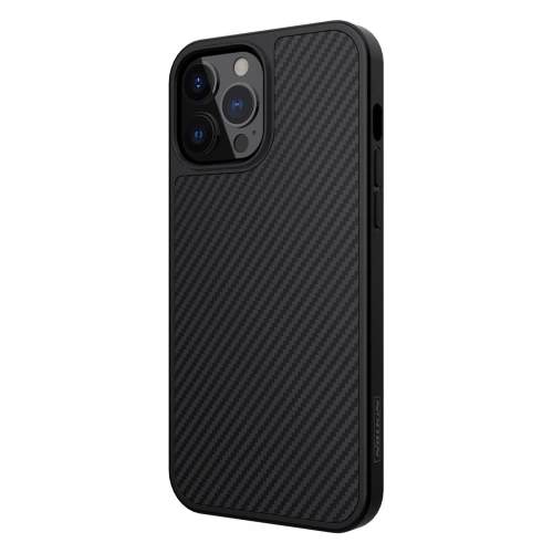 Kup Case Nillkin Synthetic Fiber Carbon Apple iPhone 13 Pro Max schwarz - NLK507 - {ean13} - Sklep Home Screen