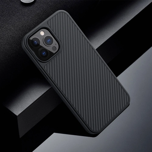 Kup Etui Nillkin Fibra Sintetică Carbon Apple iPhone 13 Pro Max negru - NLK507 - {ean13} - Sklep Home Screen