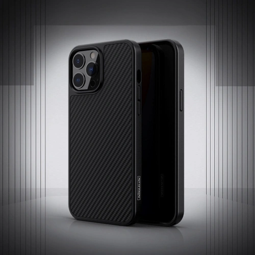 Kup Case Nillkin Synthetic Fiber Carbon Apple iPhone 13 Pro Max schwarz - NLK507 - {ean13} - Sklep Home Screen