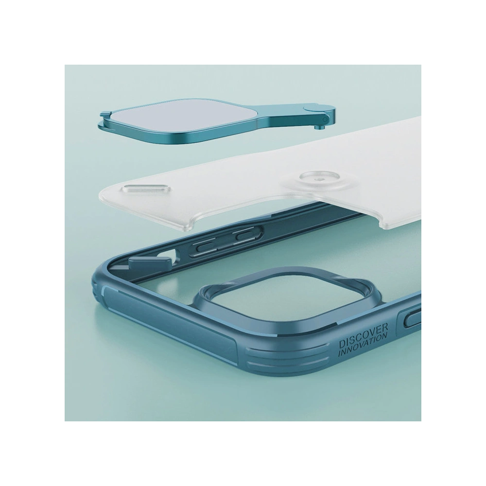 Etui Nillkin Cyclops Apple iPhone 13 Pro niebieski