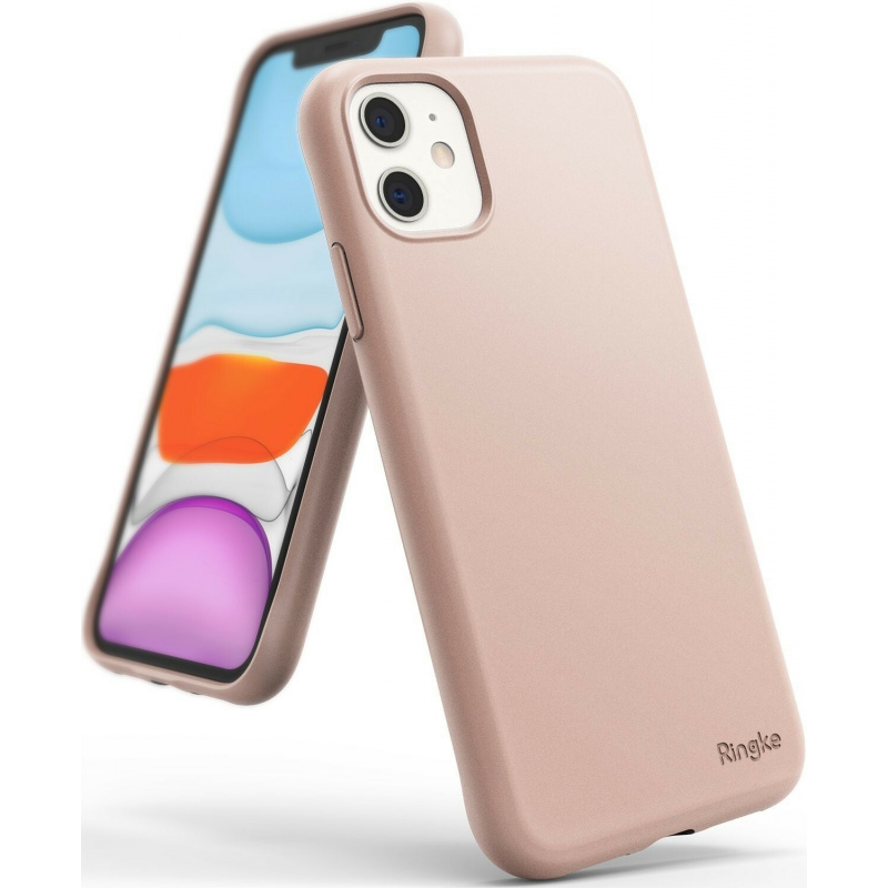 Kup Etui Ringke Air S Apple iPhone 11 Pink Sand - 8809688891328 - RGK1025PNK - Homescreen.pl