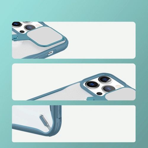 Kup Etui Nillkin Cyclops Apple iPhone 13 Pro Max kék - NLK510 - {ean13} - Sklep Home Screen