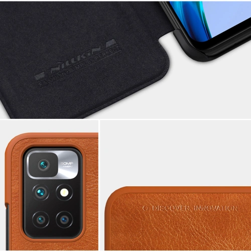 Kup Case Nillkin Qin Xiaomi Redmi 10 schwarz - NLK515 - {ean13} - Sklep Home Screen