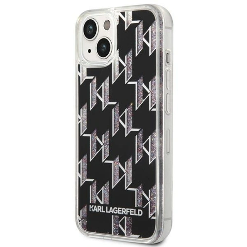 Kup Etui Karl Lagerfeld KLHCP14MLMNMK Apple iPhone 14 Plus / 15 Plus hardcase černý/black Liquid Glitter Monogram - KLD1128 - {ean13} - Sklep Home Screen
