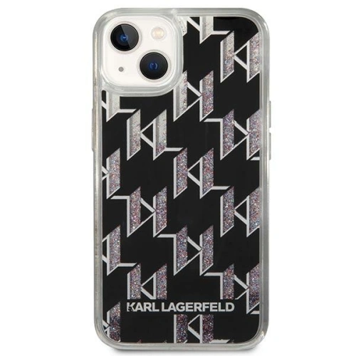 Kup Etui Karl Lagerfeld KLHCP14MLMNMK Apple iPhone 14 Plus / 15 Plus hardcase černý/black Liquid Glitter Monogram - KLD1128 - {ean13} - Sklep Home Screen