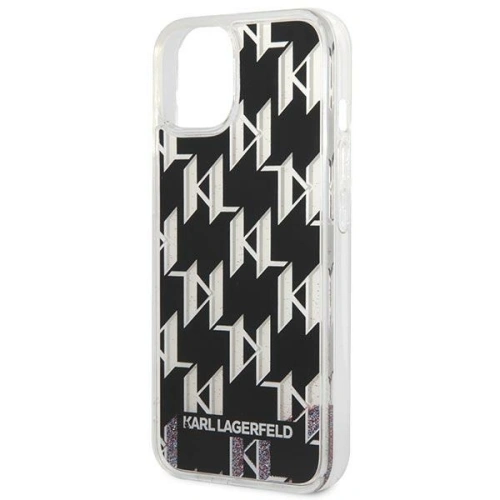 Kup Etui Karl Lagerfeld KLHCP14MLMNMK Apple iPhone 14 Plus / 15 Plus hardcase černý/black Liquid Glitter Monogram - KLD1128 - {ean13} - Sklep Home Screen
