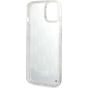 Etui Karl Lagerfeld KLHCP14MLMNMK Apple iPhone 14 Plus / 15 Plus hardcase czarny/black Liquid Glitter Monogram