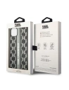 Kup Case Karl Lagerfeld KLHCP14MPGKLSKG Apple iPhone 14 Plus / 15 Plus Hardcase grau/grey Monogram Stripe - KLD1129 - {ean13} - Sklep Home Screen