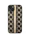 Buy Karl Lagerfeld KLHCP14MPGKLSKW Apple iPhone 14 Plus / 15 Plus hardcase brown Monogram Stripe - KLD1130 - {ean13} - Home Screen Store Europe