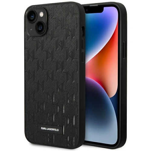 Kup Etui Karl Lagerfeld KLHCP14MSAKLHPK Apple iPhone 14 Plus / 15 Plus hardcase černý/black Saffiano Mono Metal Logo - KLD1132 - {ean13} - Sklep Home Screen