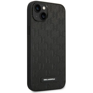 Etui Karl Lagerfeld KLHCP14MSAKLHPK Apple iPhone 14 Plus / 15 Plus hardcase czarny/black Saffiano Mono Metal Logo