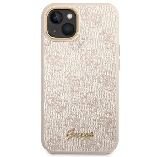 Kup Etui Guess GUHCP14SHG4SHP Apple iPhone 14 roz/pink hard case 4G Vintage Gold Logo - GUE2115 - {ean13} - Sklep Home Screen