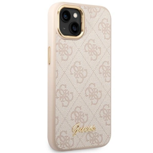 Kup Etui Guess GUHCP14SHG4SHP Apple iPhone 14 roz/pink hard case 4G Vintage Gold Logo - GUE2115 - {ean13} - Sklep Home Screen