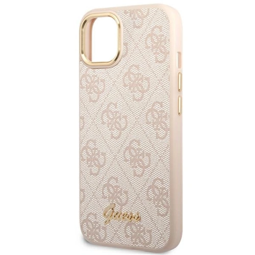 Kup Etui Guess GUHCP14SHG4SHP Apple iPhone 14 roz/pink hard case 4G Vintage Gold Logo - GUE2115 - {ean13} - Sklep Home Screen