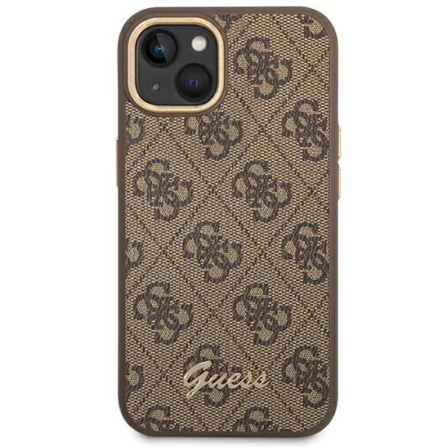 Kup Etui Guess GUHCP14SHG4SHW Apple iPhone 14 brązowy/brown hard case 4G Vintage Gold Logo - GUE2116 - {ean13} - Sklep Home Screen