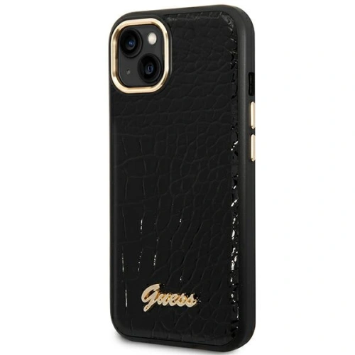 Kup Etui Guess GUHCP14SHGCRHK Apple iPhone 14 černý/black hardcase Croco Collection - GUE2117 - {ean13} - Sklep Home Screen