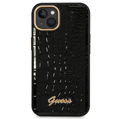 Kup Etui Guess GUHCP14SHGCRHK Apple iPhone 14 černý/black hardcase Croco Collection - GUE2117 - {ean13} - Sklep Home Screen