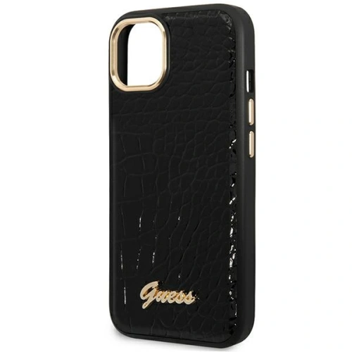 Kup Etui Guess GUHCP14SHGCRHK Apple iPhone 14 černý/black hardcase Croco Collection - GUE2117 - {ean13} - Sklep Home Screen