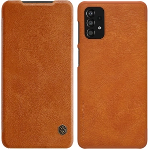 Etui Nillkin Qin Samsung Galaxy A33 5G brązowy