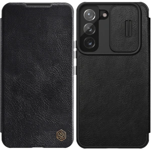 Kup Etui Nillkin Qin Leather Pro Samsung Galaxy S22 negru - NLK522 - {ean13} - Sklep Home Screen