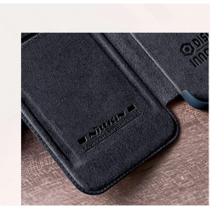 Kup Etui Nillkin Qin Leather Pro Samsung Galaxy S22 negru - NLK522 - {ean13} - Sklep Home Screen