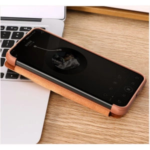 Kup Etui Nillkin Qin Leather Pro Samsung Galaxy S22 negru - NLK522 - {ean13} - Sklep Home Screen