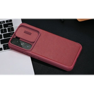 Kup Case Nillkin Qin Leather Pro Samsung Galaxy S22 schwarz - NLK522 - {ean13} - Sklep Home Screen