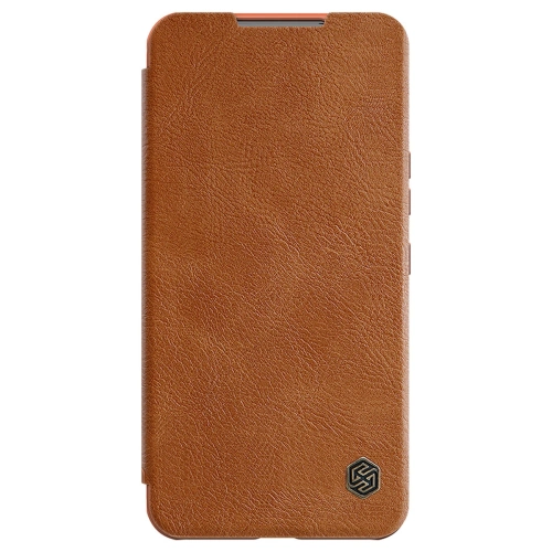 Kup Etui Nillkin Qin Leather Pro Samsung Galaxy S22 hnědá - NLK523 - {ean13} - Sklep Home Screen