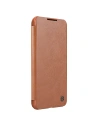 Kup Etui Nillkin Qin Leather Pro Samsung Galaxy S22 hnědá - NLK523 - {ean13} - Sklep Home Screen