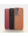Kup Etui Nillkin Qin Leather Pro Samsung Galaxy S22 hnědá - NLK523 - {ean13} - Sklep Home Screen