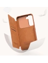 Kup Etui Nillkin Qin Leather Pro Samsung Galaxy S22 hnědá - NLK523 - {ean13} - Sklep Home Screen