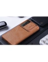 Kup Etui Nillkin Qin Leather Pro Samsung Galaxy S22 hnědá - NLK523 - {ean13} - Sklep Home Screen