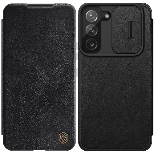 Kup Case Nillkin Qin Leder Pro Samsung Galaxy S22+ Plus schwarz - NLK524 - {ean13} - Sklep Home Screen