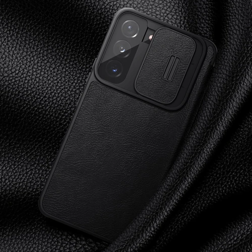 Buy Nillkin Qin Leather Pro Samsung Galaxy S22+ Plus black - NLK524 - {ean13} - Home Screen Store Europe