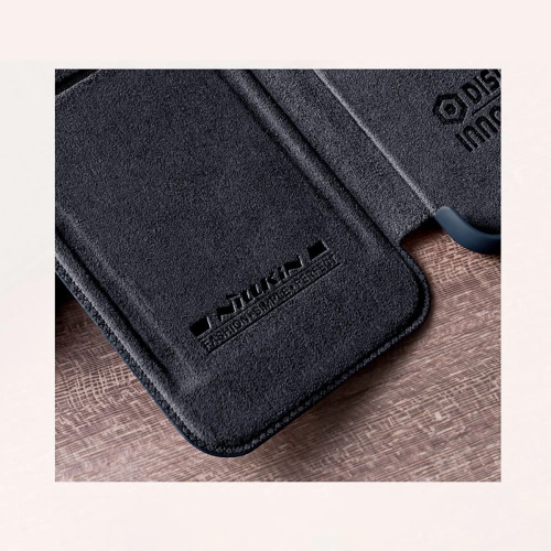 Buy Nillkin Qin Leather Pro Samsung Galaxy S22+ Plus black - NLK524 - {ean13} - Home Screen Store Europe